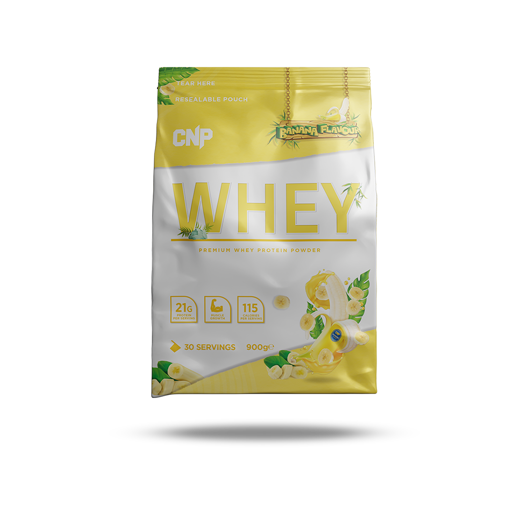 Whey - Banane - 900g 30 Portionen