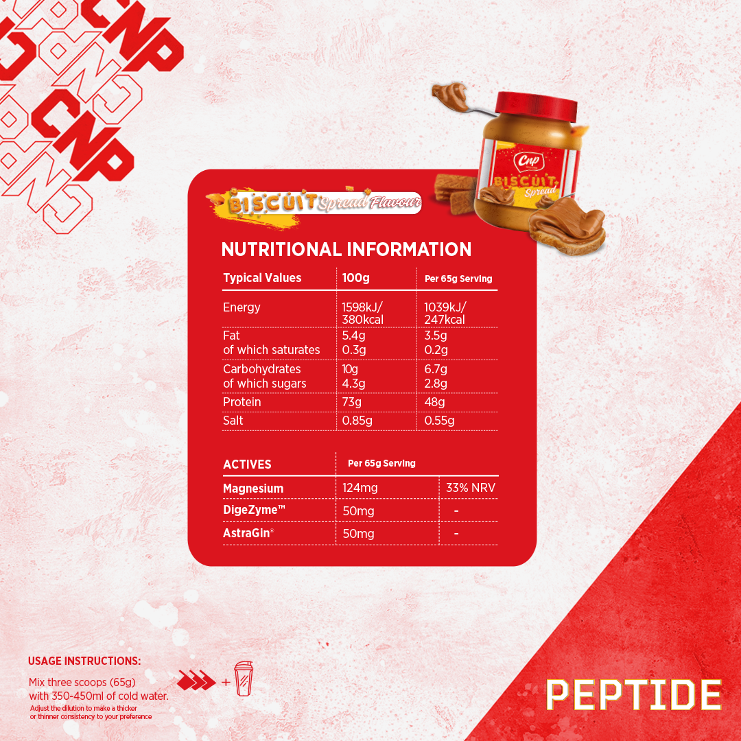 CNP Peptide 65g Sachet (Biscuit Spread)