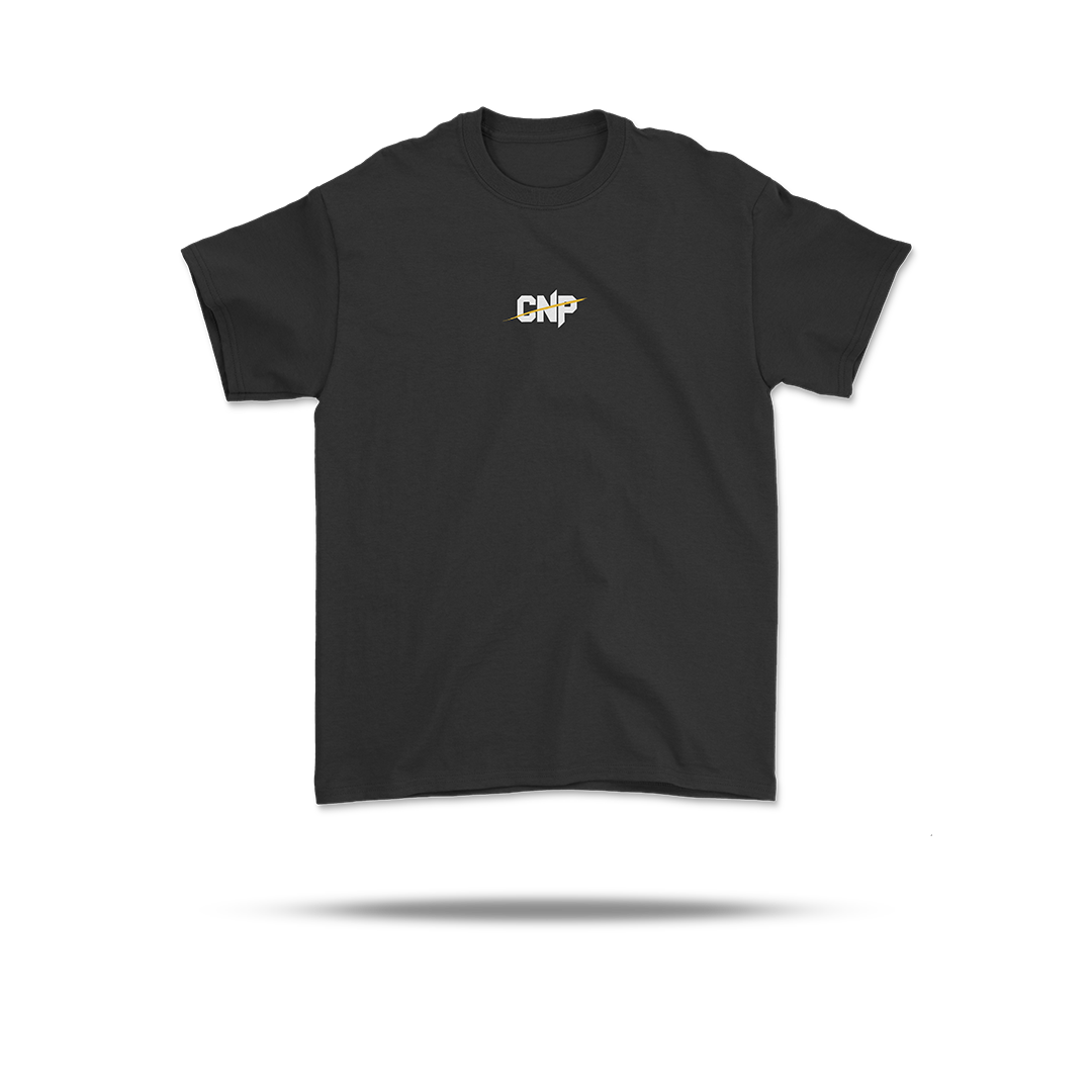 Camiseta deportiva premium CNP - Negro/Talla mediana