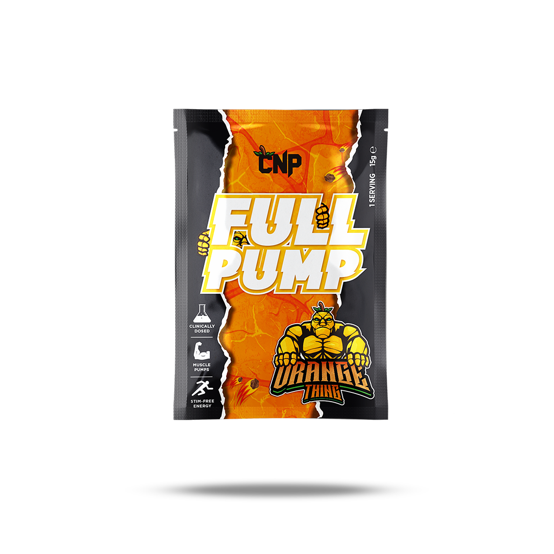 Full Pump - Single Serving Sachet - 15g - The Orange Thing