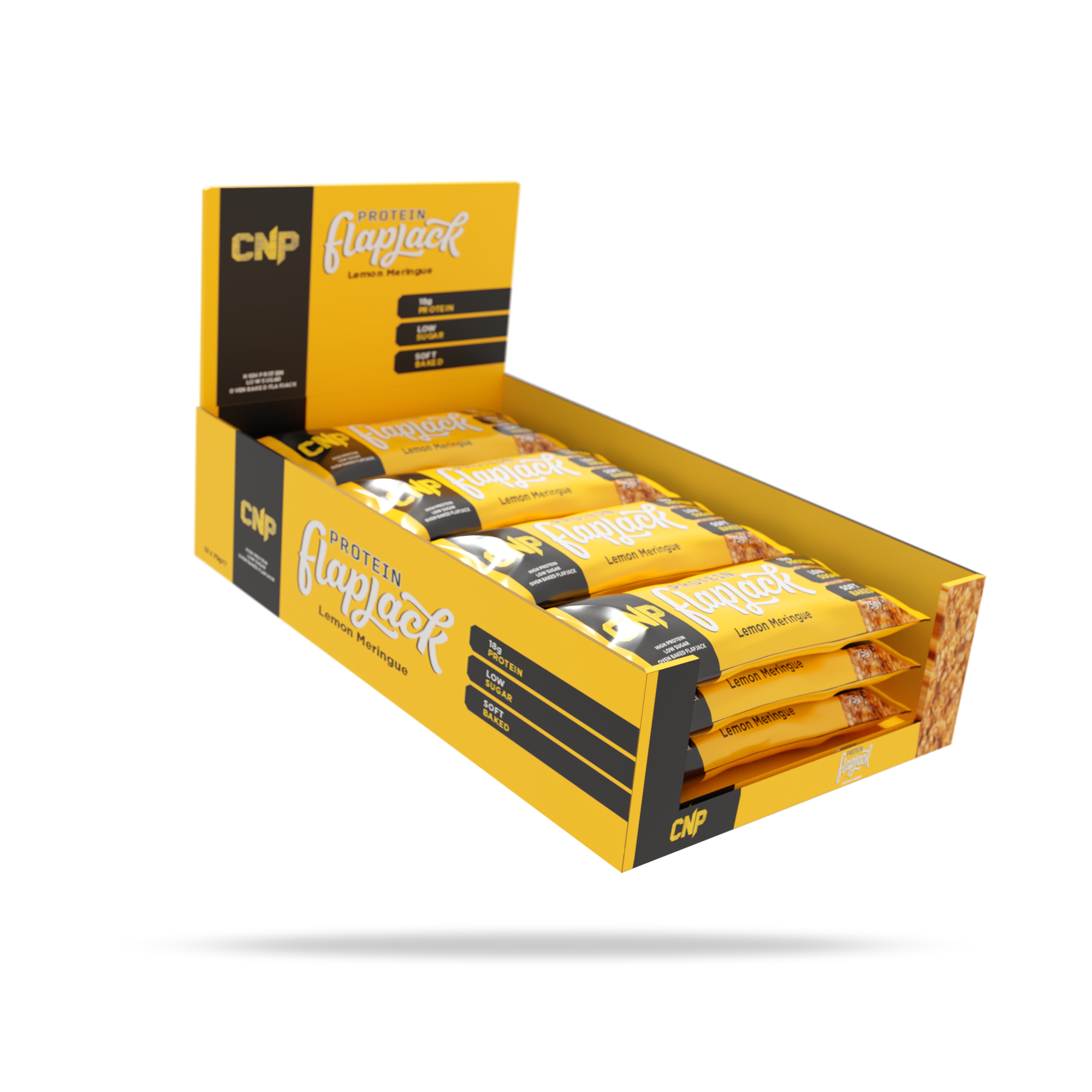 Protein Flapjack - Box of 12 - Lemon Meringue