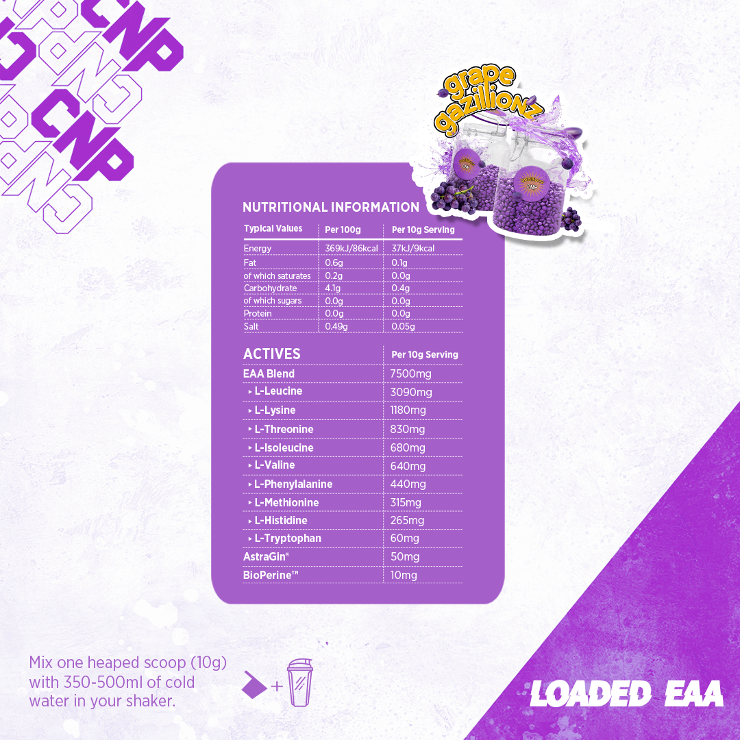 CNP Loaded EAA 300g (Grape Gazillionz)