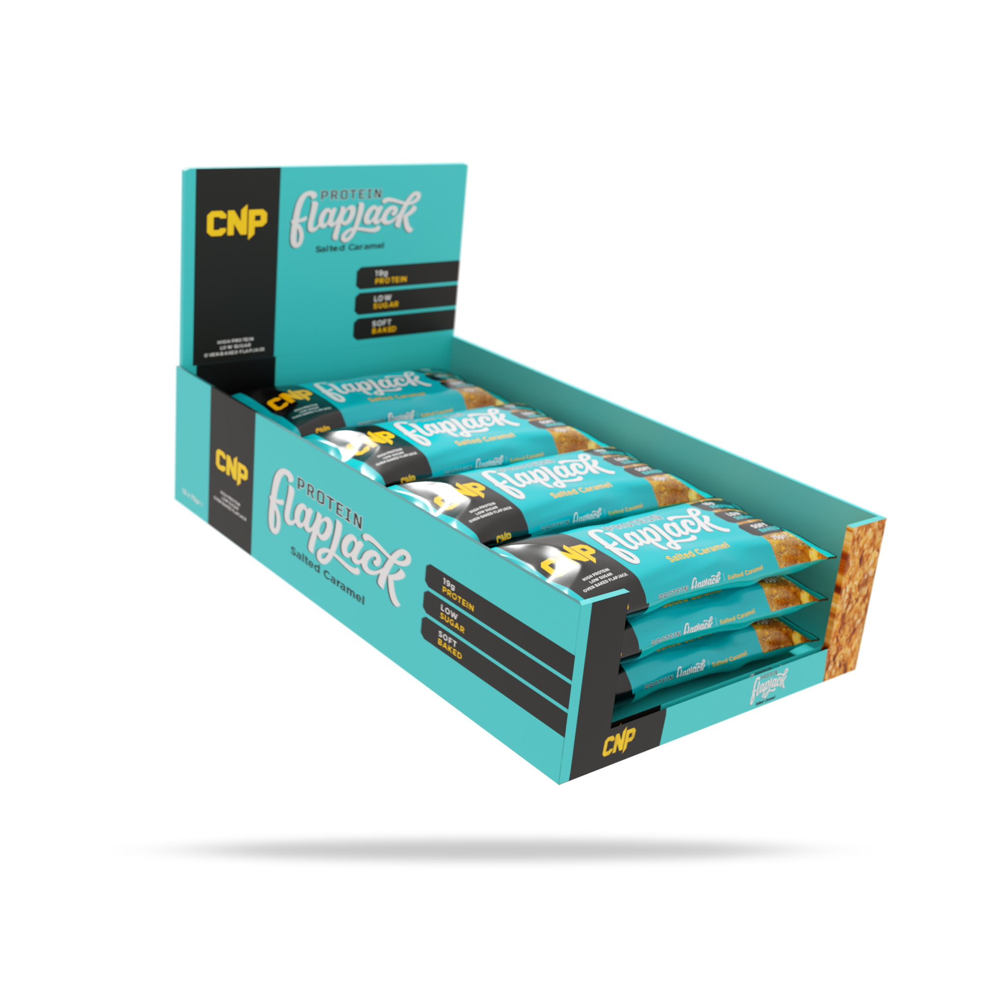 Protein Flapjack - Box of 12 - Salted Caramel