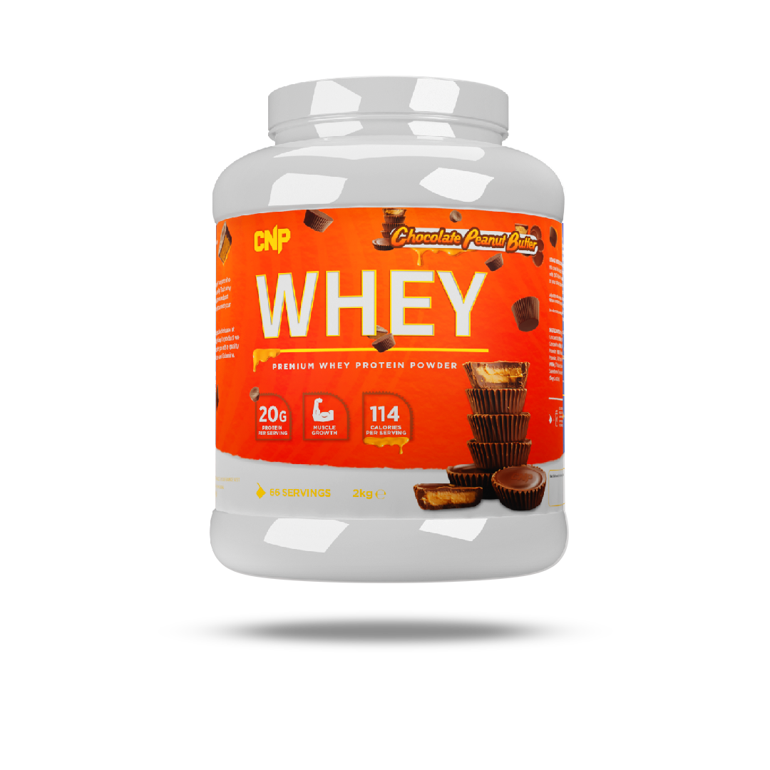 Mantequilla de maní con suero de leche y chocolate - 2 kg 66 porciones