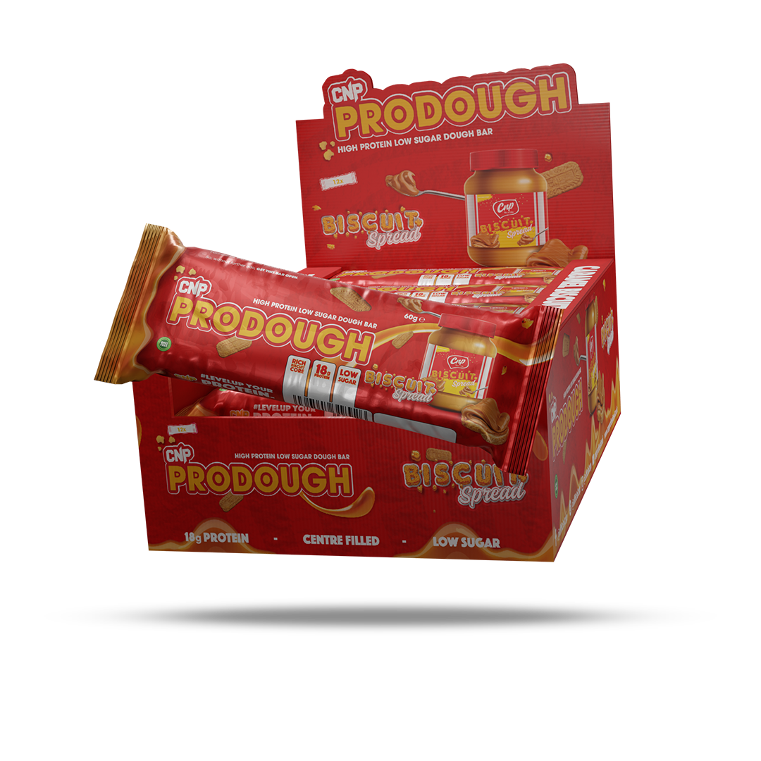ProDough Dough Bars Box - 12 x 60g BISCUIT SPREAD