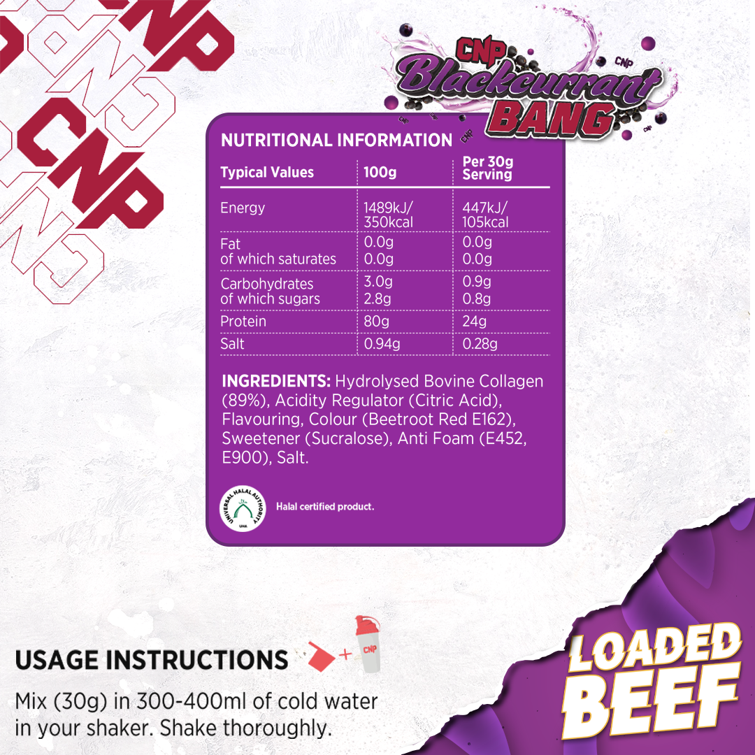 CNP Loaded Beef 1.8kg (Blackcurrant)