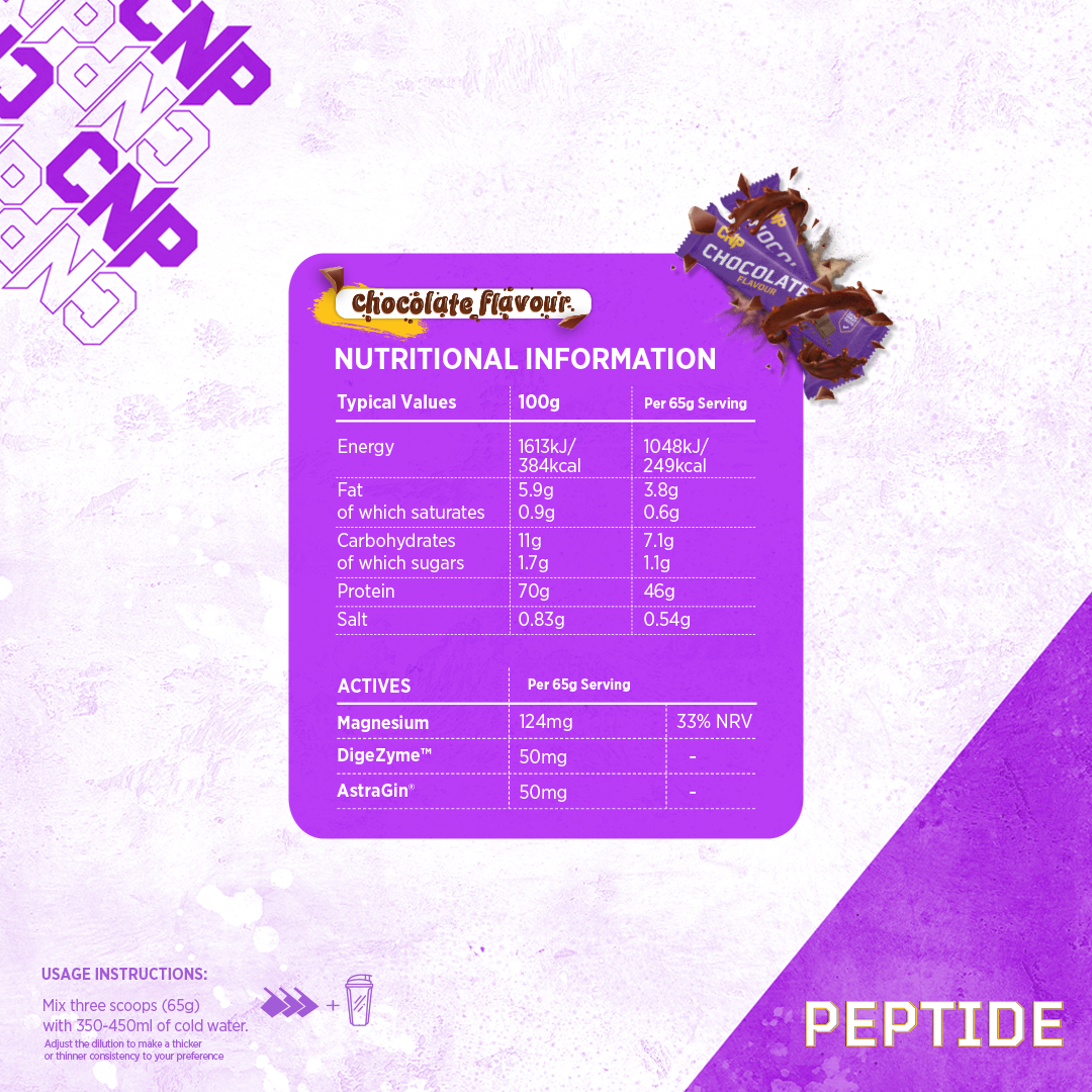 PEPTIDE - 2.27kg - 35 Servings - Chocolate