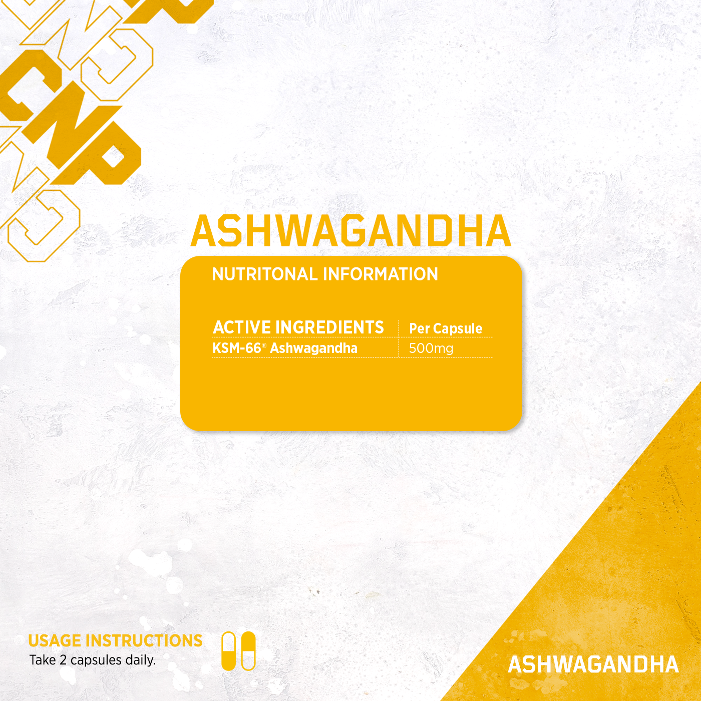CNP Ashwagandha 60 Caps