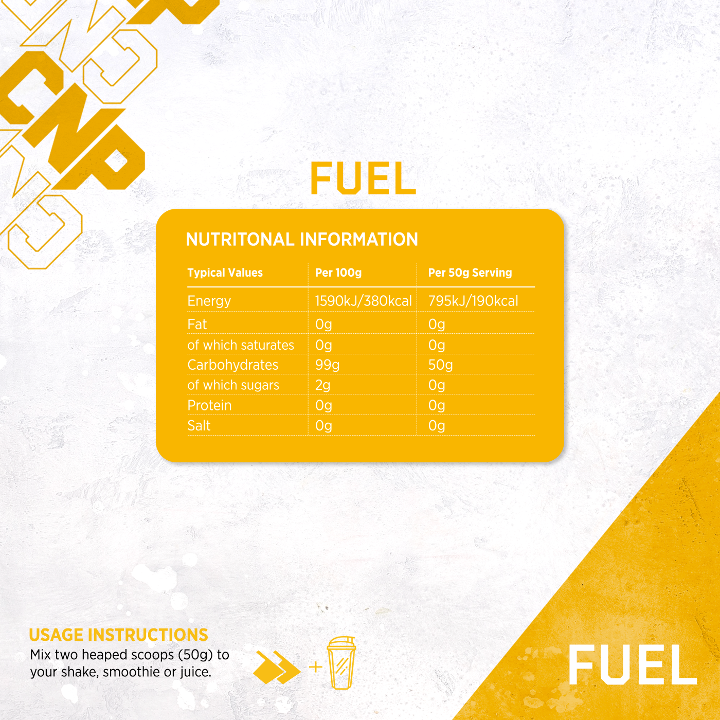 Fuel 1.8kg - 36 Servings