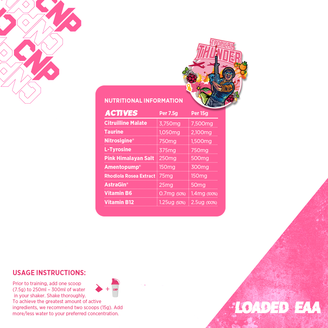 Full Pump - Portionsbeutel für eine Portion - 15 g - Tropical Thunder