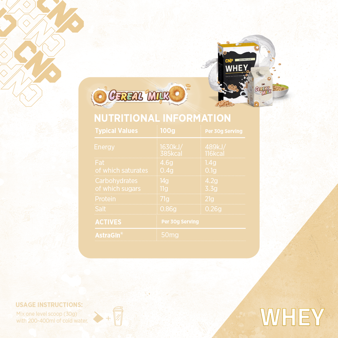 CNP Whey 900g (Cereal Milk)