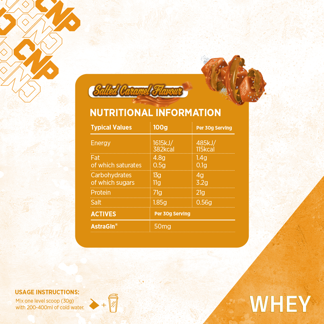 CNP Whey 900g (Salted Caramel)