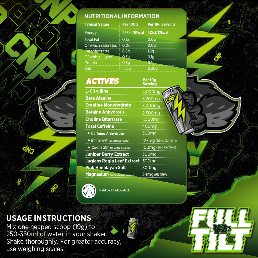 CNP Full Tilt 570g (OG Energy)