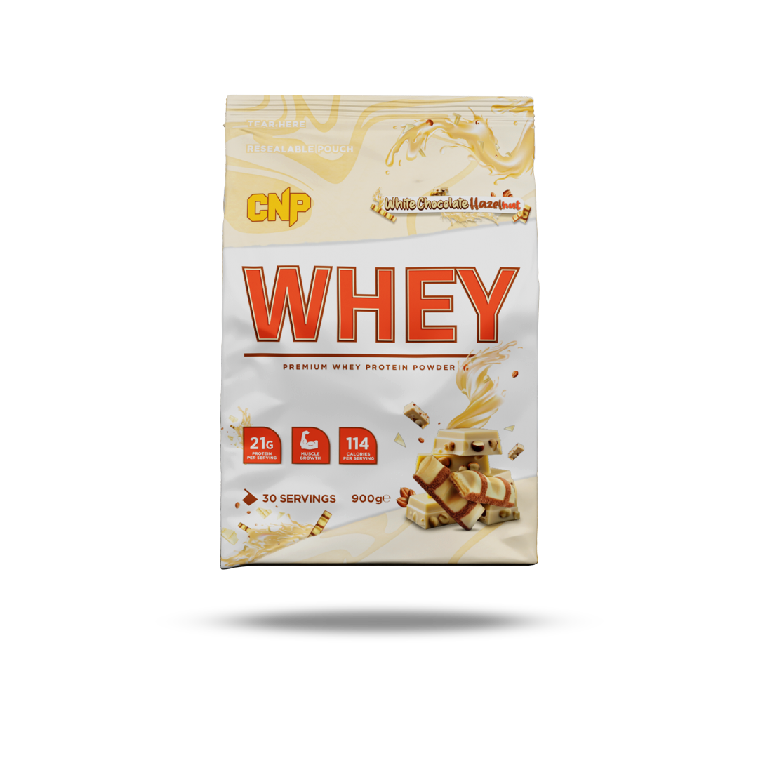 Whey - Weiße Schokolade Haselnuss - 900g 30 Portionen