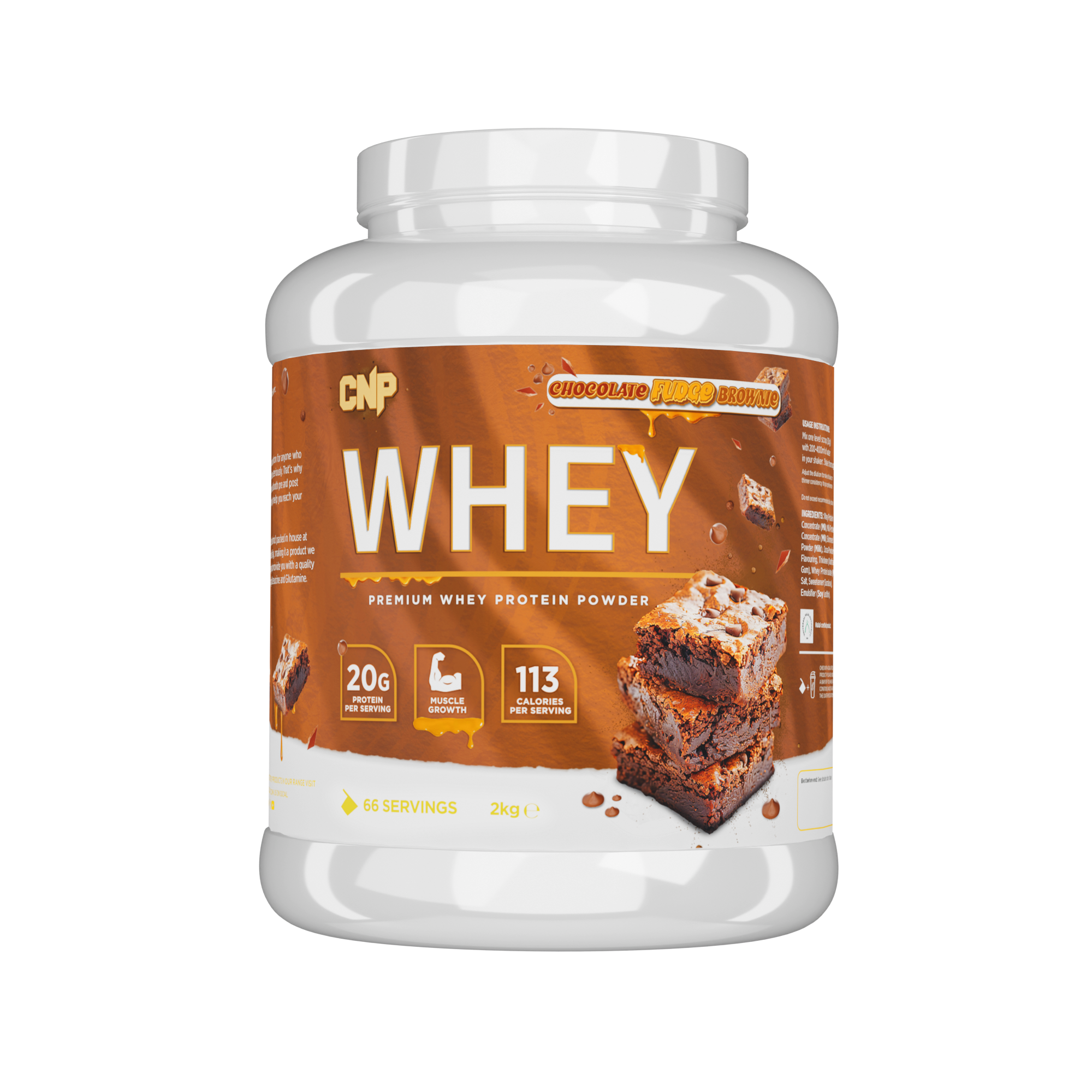 CNP Whey 2kg (Chocolate Fudge Brownie)