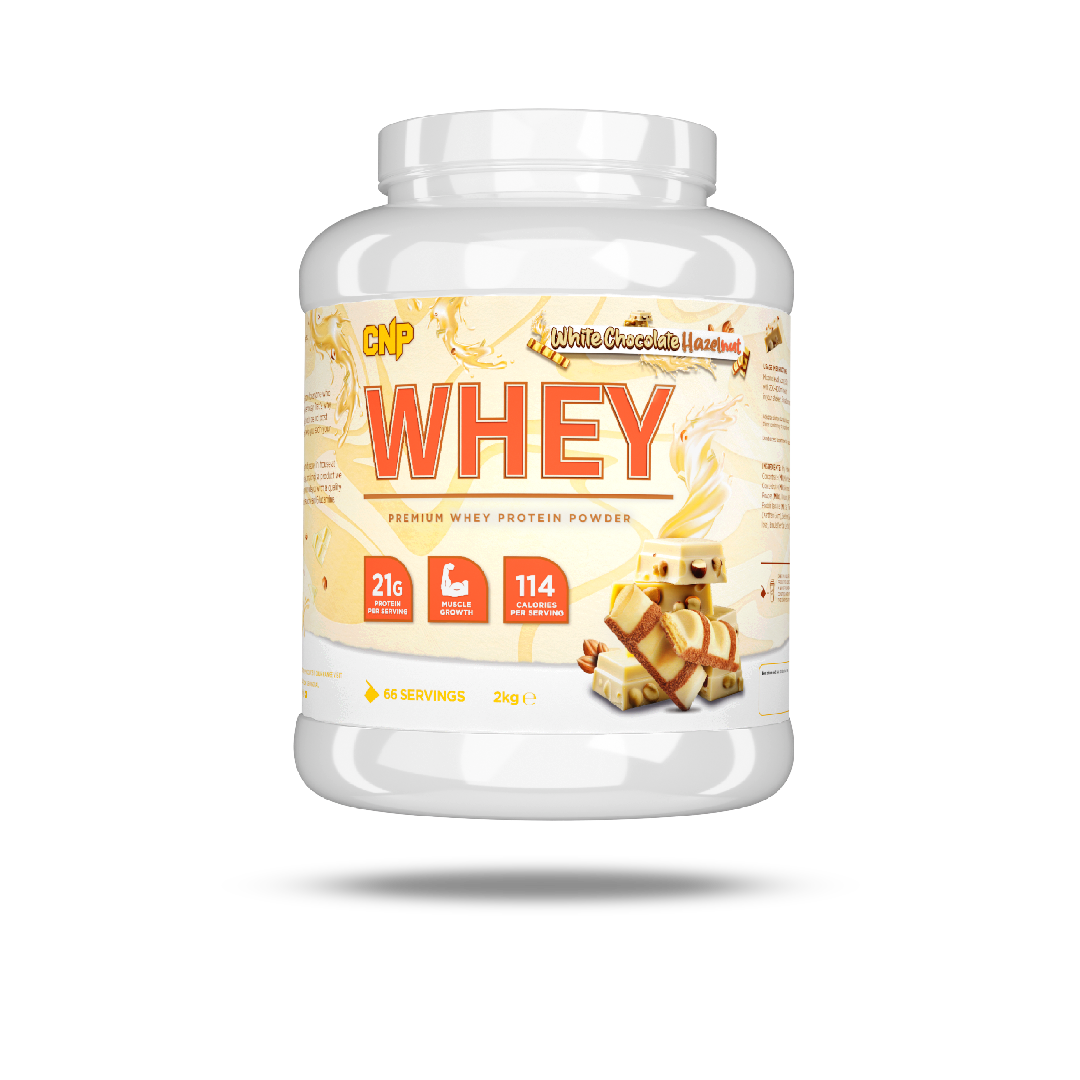 Whey - Weiße Schokolade Haselnuss - 2kg 66 Portionen